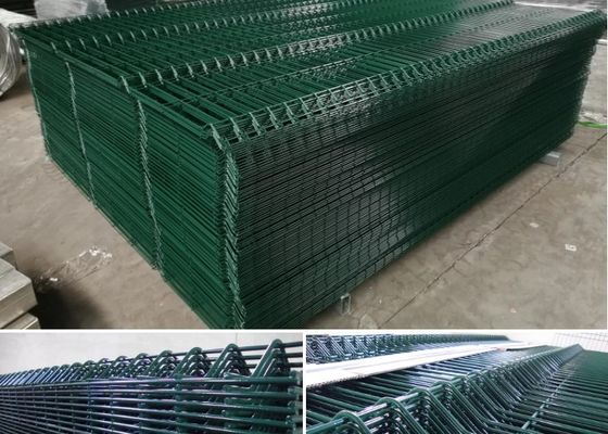 De pvc Met een laag bedekte Comité Gebogen Tuin van Peach Post For van de Staalomheining