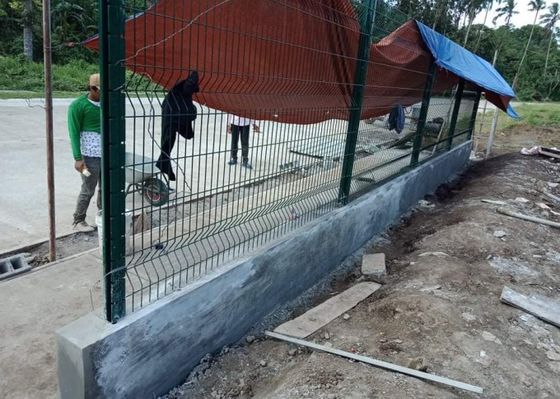 3d gebogen metaal hek PVC gecoat gelast gaas voor tuin