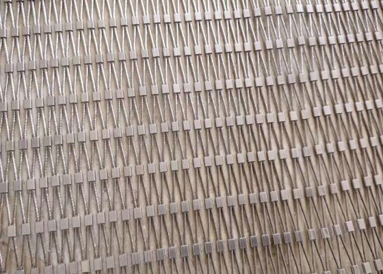 Xtend 7 × 7 7 × 19 de Kabel van de Roestvrij staaldraad Mesh Ferrule Type 304l