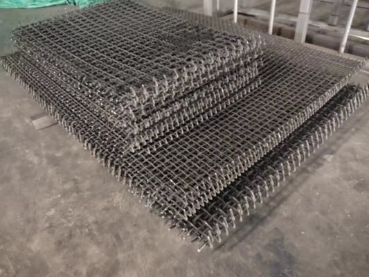 65mn Steel Vibrating Screen Crimped Wire Mesh fabrikanten