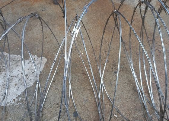 5% korting op PVC PE-gecoat gegalvaniseerd hoge sterkte scheermesdraad voor beschermende mazen/boerderij hekken