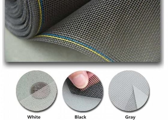 Pvc Met een laag bedekt het Schermnetwerk van het Klamboebroodje 18*16 Mesh Fiberglass Insect Fly Window