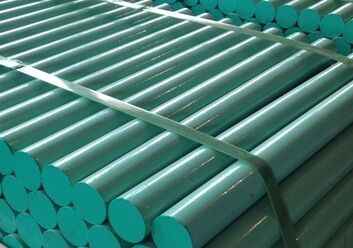 500 mm lengte 25 mm diameter zacht staal epoxy bedekte dowel staven voor gewapend beton