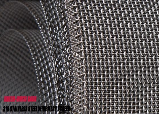 SS 304 316 316L-het Roestvrije staaldraad Mesh For Entry Doors van het Veiligheidsscherm