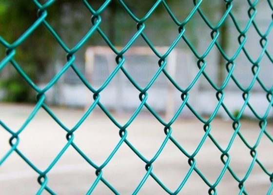 7 ft PVC gecoate thermisch verzinkte kettingschakelstof residentieel