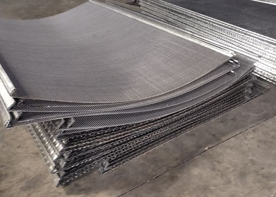 High Tensile 65mn Cement Vibrating Metal Woven Vibrating Screen Mesh