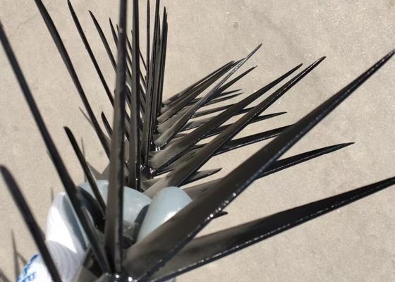 1m Lange Grote grootte Zwarte kleur Anti Klim Muur Spike Voor veiligheid