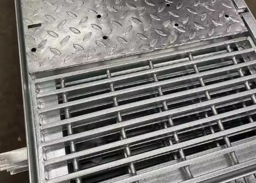 Stoepplatform Metalen materiaal Hot DIP gegalvaniseerd zaagtand staal rooster voor voet pedaal platform lopen