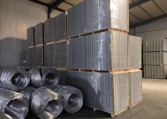 6 Gauge gelaste draadnetten hekpanelen/geladen draadnetten paneel