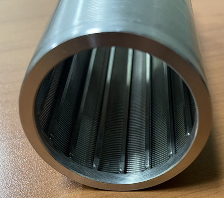 Johnson Continuous Wedge Wire Screen Pipe / Water Well Screen voor olieput