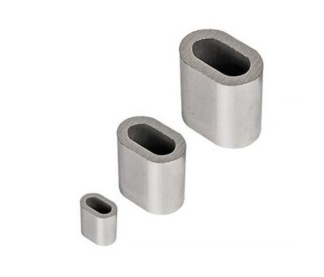 Aluminium DIN EN 13411-3 roestvrijstalen ferrule voor het krimpen van draadtouw