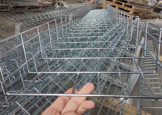 Gelaste 4mm Draad Mesh Cable Tray 50mm Hoogte 150mm Breedte BR/3m