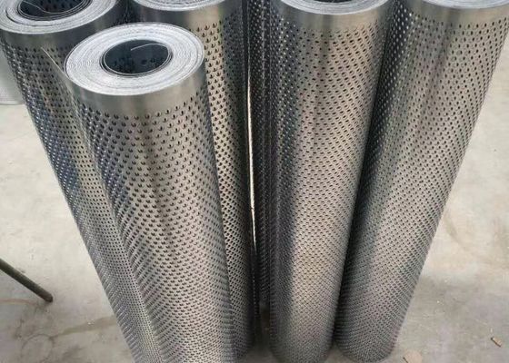 Bouwmateriaal 316 micron rond gat geperforeerd metaalplaat