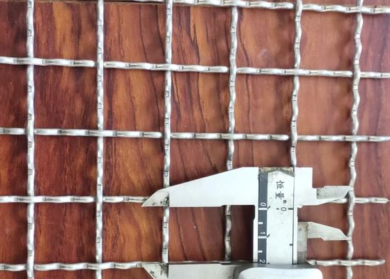 304 Mesh Crimped roestvrij staal draad mesh voor mijnbouw Vibrating Swing Screen Mesh
