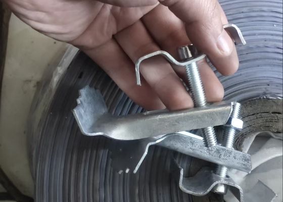 30X5mm gezaagde stalen rooster vouw kampvuur grill zwaar werk roestvrij / gegalvaniseerd voor bar