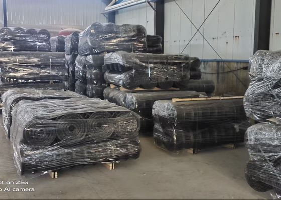 3/4X3/4 SGS bedekte Groen Gekleurd Pvc Gelaste Draad Mesh Rolls voor gevogelte met een laag
