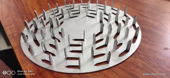 50 mm breedte anti-splits plaat rechthoekige eenzijdige doornen metalen nagelplaat