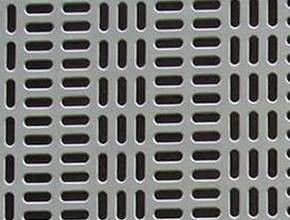 Sluiting met gaten, geperforeerd plaat met een hoger filtervermogen, mesh 3 15 mm gaten, gaten