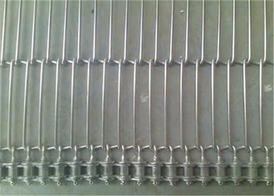 Industrie van het roestvrij staalvoedsel 50mm Draad Mesh Conveyor Belt