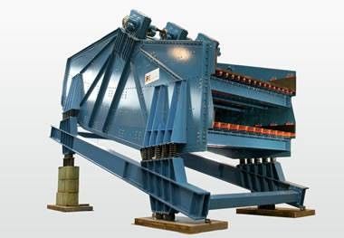 Doppeldeckschermen (model# Tyler H-40-X) voor granulatieinstallaties
