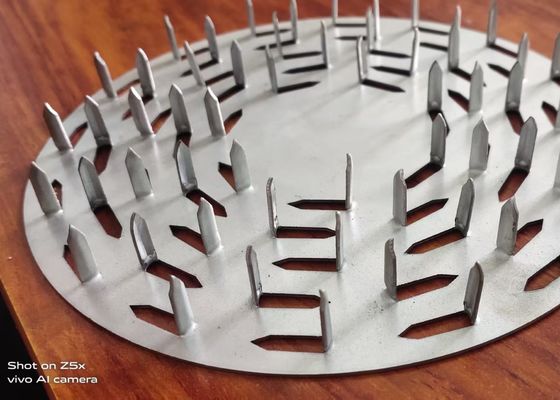 4" 5" 6" gegalvaniseerde anti-splitsplaat om splitsing te voorkomen in houten palen en blokken