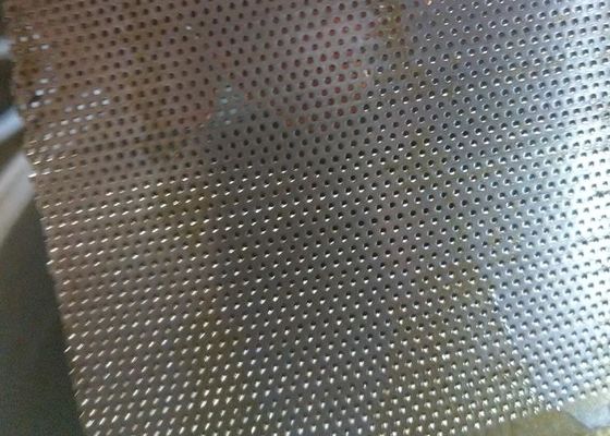 0.8mm Gat 80mm Breedteroestvrij staal Geperforeerd Blad om Gat