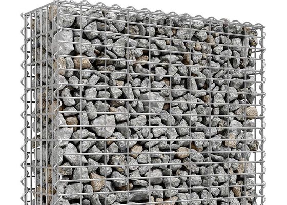 Hete Ondergedompelde Gegalvaniseerde Doos 4mm van Steenkooi Gelaste Gabion Draaddikte