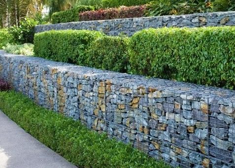 Gelaste Gabion-Manden met Deksel Gegalvaniseerde Draad Behoudende Muur