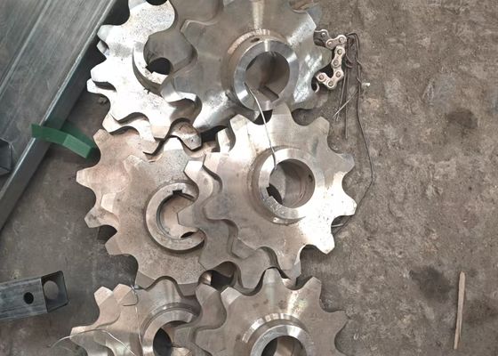 DIN Sprocket 24B 28B 32B ketenwiel met 10 mm tand en C45 materiaal