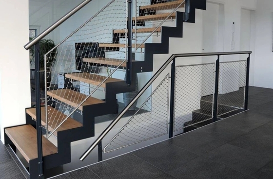 De flexibele Kabel van de Roestvrij staaldraad Mesh For Balustrade Or Railing 3,0 Mm