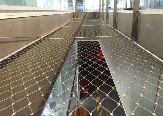 Flexibel X neigt 1.2mm Staalkabel Mesh For Balustrade