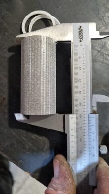 200 Micron Sintered Metal Filter Cartridge with 32mm Diameter and 60mm Length for Industrial Filtration