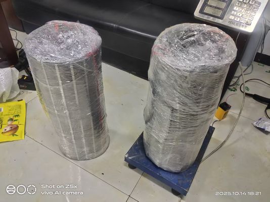 7x19 de Trap van de Kabelmesh net with ferrules for van de roestvrij staaldraad