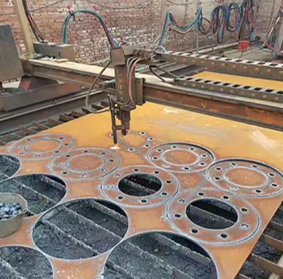 SS400 Geperforeerde Koolstofstalen Plaat voor Zeefplaat