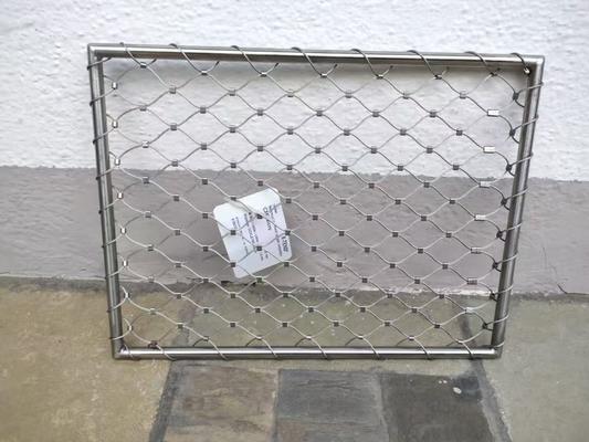 Aangepaste Ferrule Type Inox 316 Draadkabel Net Flexibel Roestvrij Staal Kabel Webnet X Tend Mesh