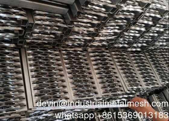 Zware Diamantgaten Grip Strut Plank Catwalk Rooster