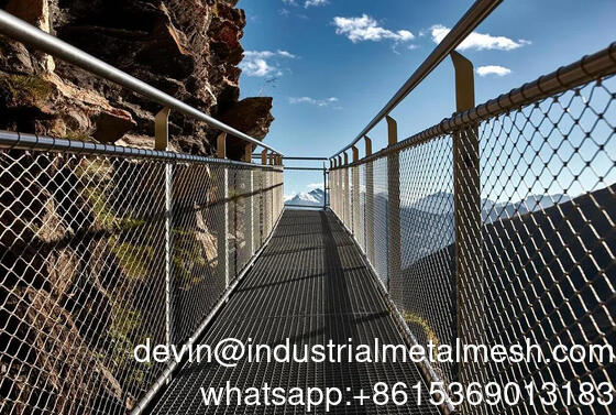 Hot Selling Product Ss 316 Flexibel Roestvrijstalen Ferrule Kabel Draad Touw Mesh voor Traphekwerk