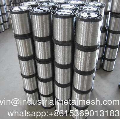 China Fabriek Roestvrij staal Railing Kabel Draad Roestvrij staal Goud 18 Gauge Draad