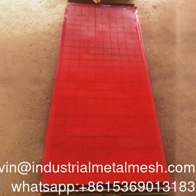 Hoge precisie PU-zeefpanelen voor moeilijke materialen