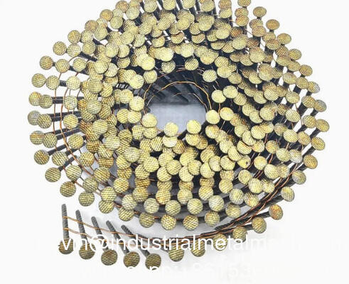 China Fabriek Pallet Nagel Verf Coating Verzamelde Spiraal Schacht Coil Daknagel