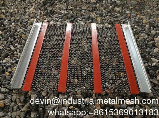 Duurzaam maas Vibrating Screening Mesh in mijnbouw en steengroeve toepassingen