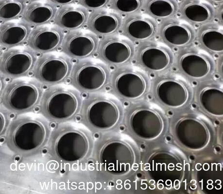 Diamant Grip Strut Perforated Grating voor Anti-Slip Walkway Safety Plank Floor Staircase Treads