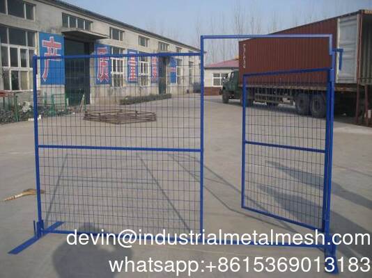 1.8m x 2.9m Bouw 3mm de Tijdelijke Omheining Panels van Canada van Pvc