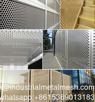 Goedkoop China Made Aluminium Perforated Plaat Perforated Metal Screen voor luidspreker grill