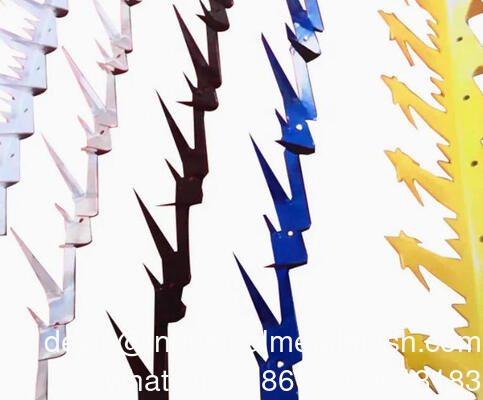 Grote 5m Duiven RVS Muur Hek Spikes Muur Spikes