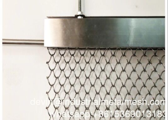 Coil Drapery Draadgaas Metaalgaas Gordijn Decoratief Draadgaas