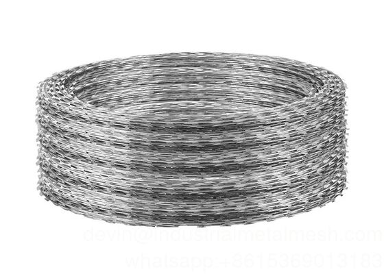 SGS van het de Draadconcertina van het Hete Onderdompelings Gegalvaniseerd Scheermes Prikkeldraad 2.0m10.0m Lengte