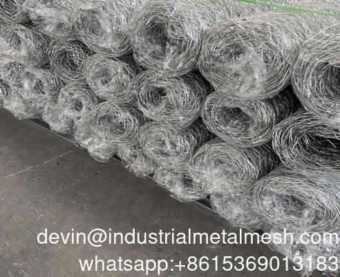 Gegalvaniseerd Gabion Draadnet Honingraat Staaldraadnet voor civiele werkzaamheden