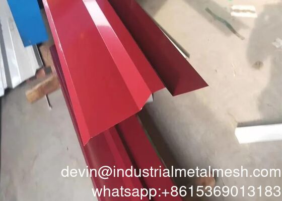 Voorgeverfde metalen ijzer-zinc beklede dakpannen Galvalum golfmatig staal dakprofiel