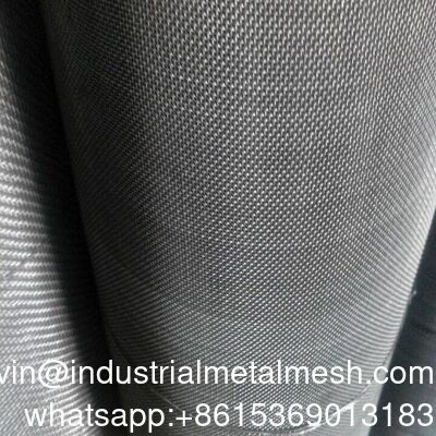Op maat gemaakte grote plain twill weef 304 316 roestvrij staal netten geweven draad mesh scherm